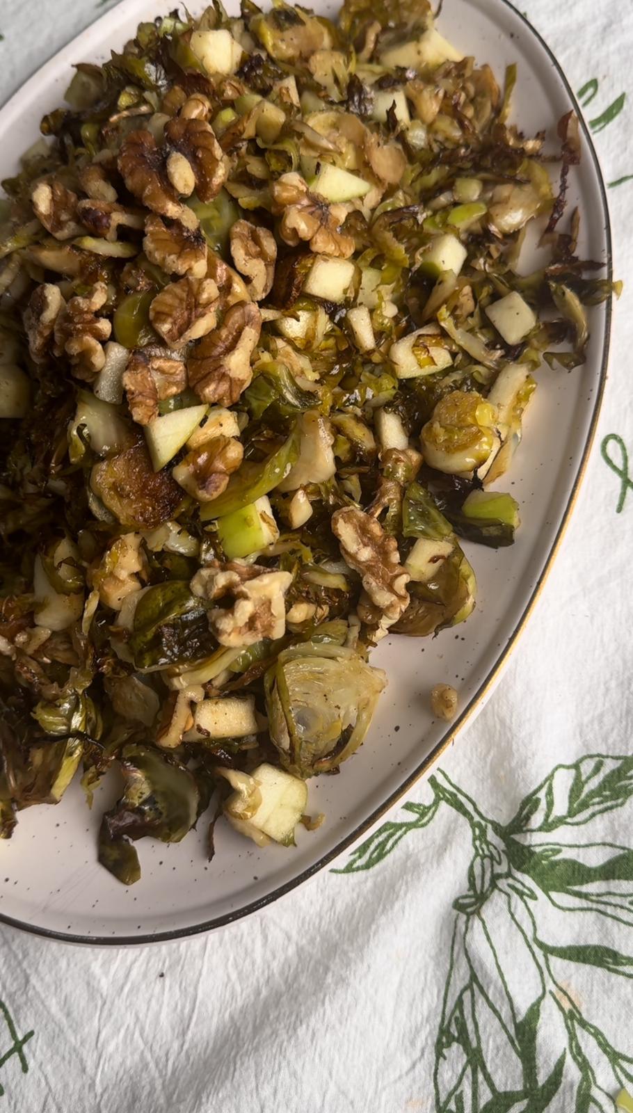 Brussels Sprouts Veggie Bake