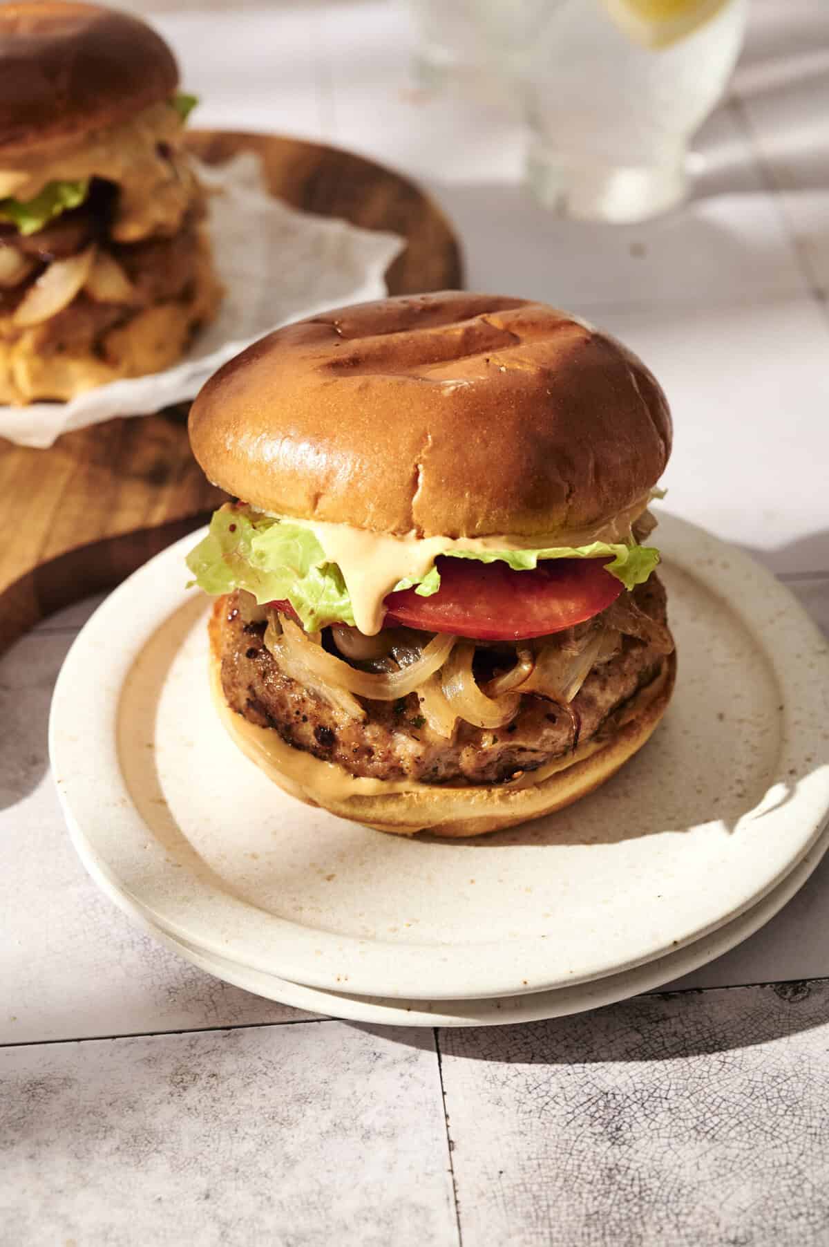 juicy chicken burgers for easy weekend meals