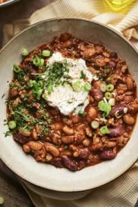 Pork and Beef Chili