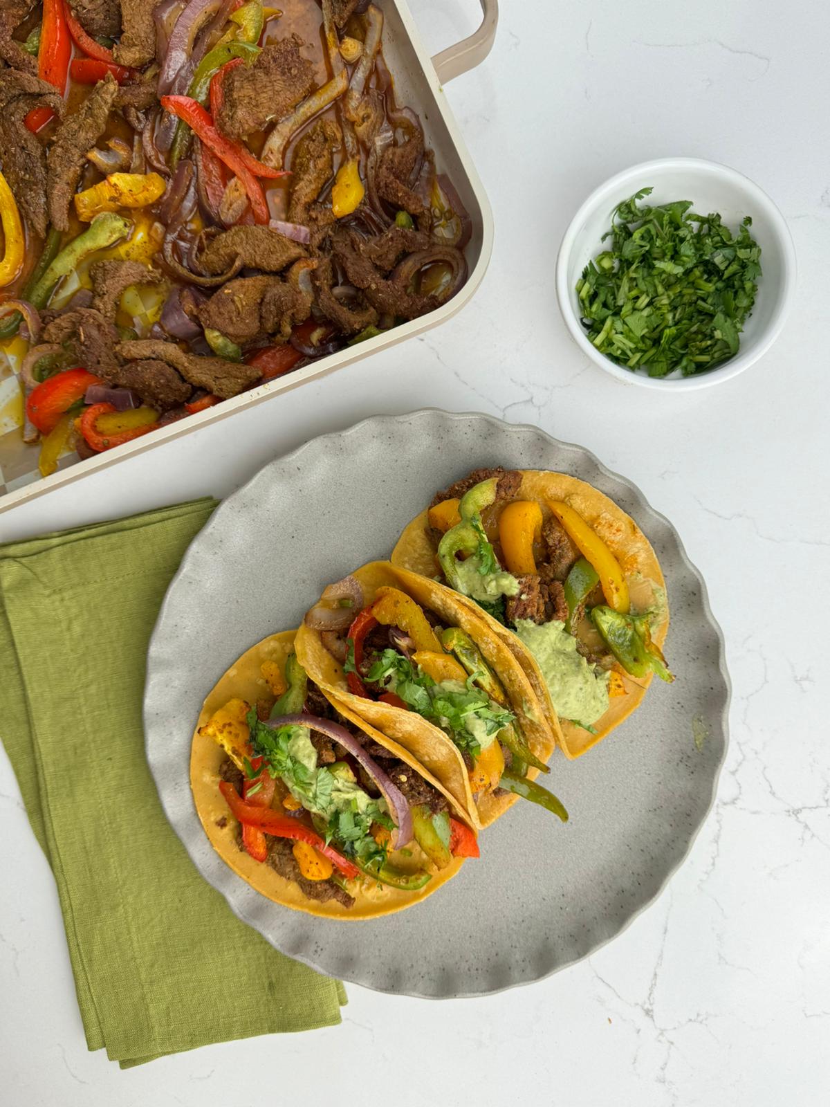 15-Minute Sheet Pan Fajitas