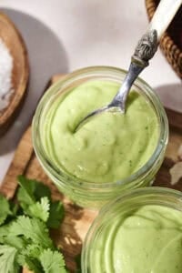 Creamy Avocado Sauce