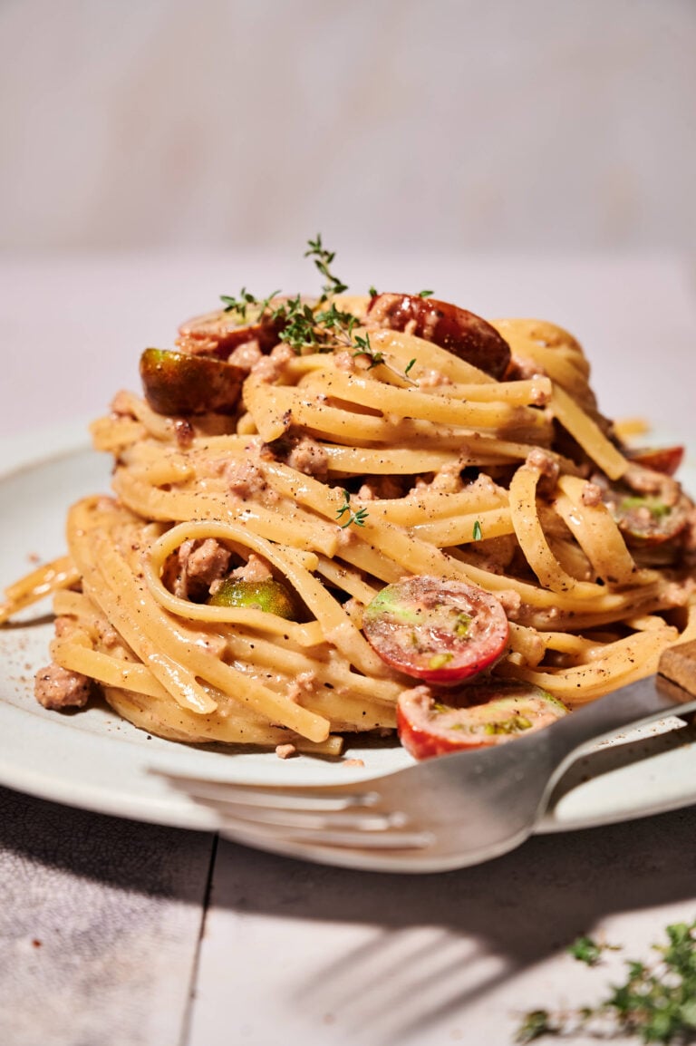 Caribbean Alfredo Pasta