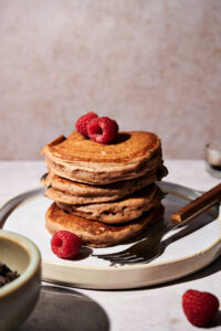 Chocolate Milk Pancakes