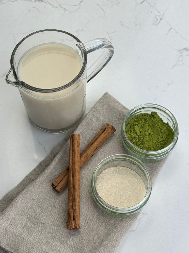 Oat Milk Matcha Horchata