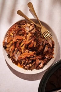 Slow-cooked Crockpot Brisket