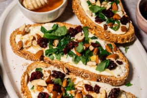 Whipped Feta on Sourdough Toast