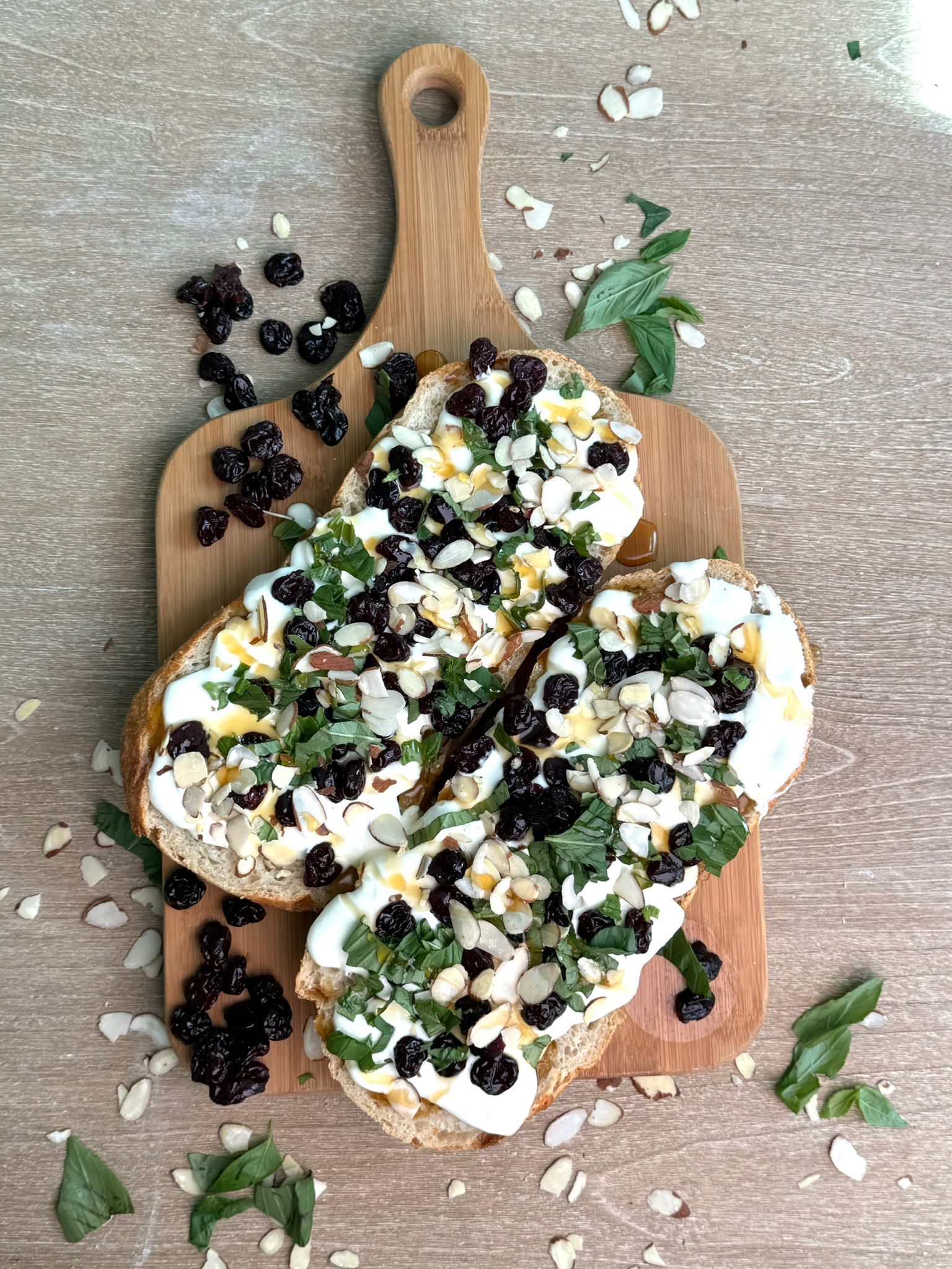 Whipped Feta on Sourdough Toast