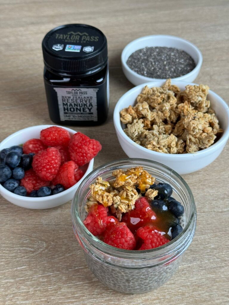 Chia Pudding with Manuka Honey