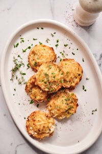 Muffin Tin Potato Gratin Bites