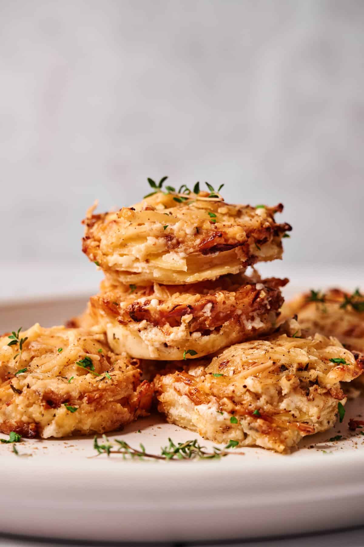 potato gratin bites for bite sized appetizers