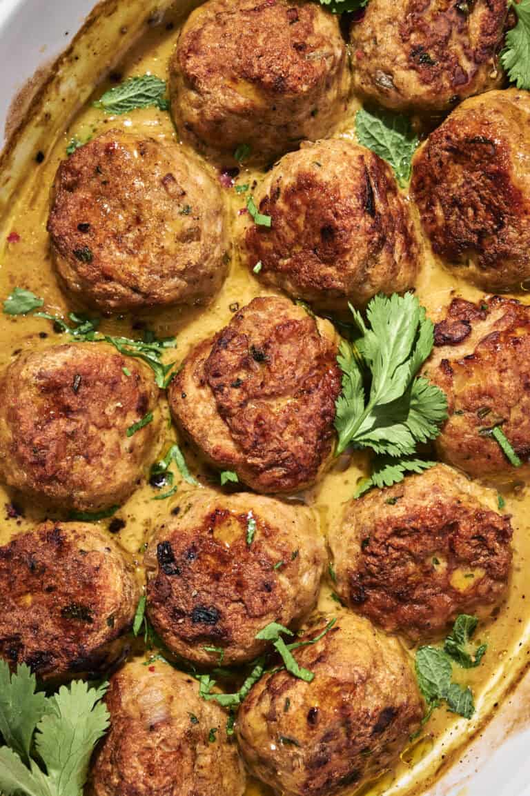 Curry Lamb Meatballs