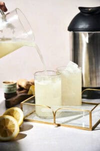 Ginger Lemon Infused Water