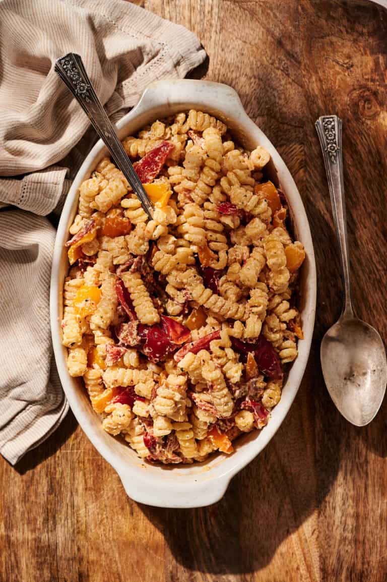 30-minute Creamy Baked Boursin Pasta