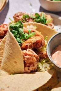 Bang Bang Shrimp Tacos