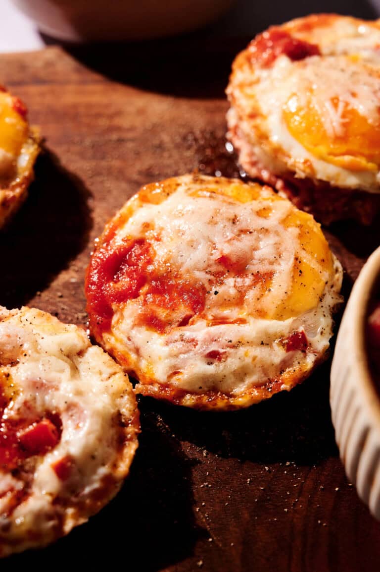 Breakfast Pizza Egg Bites