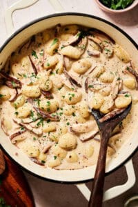 Creamy Mushroom & Shallot Gnocchi