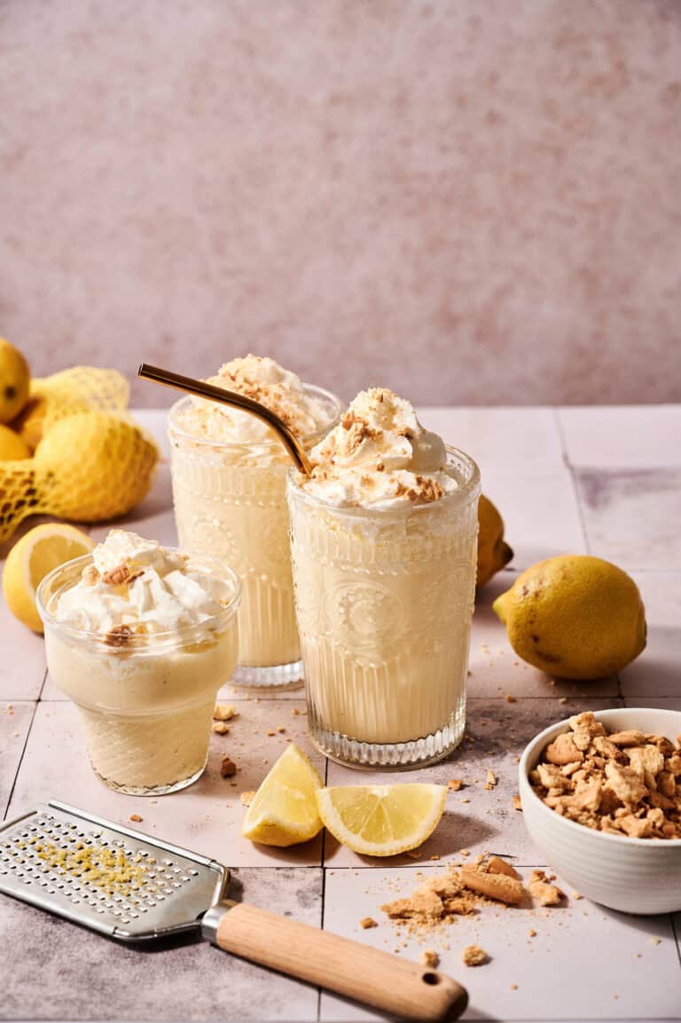 Lemon Cheesecake Milkshake