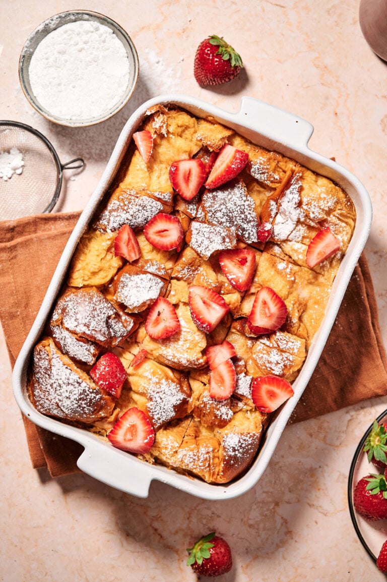 Eggnog Bread Pudding