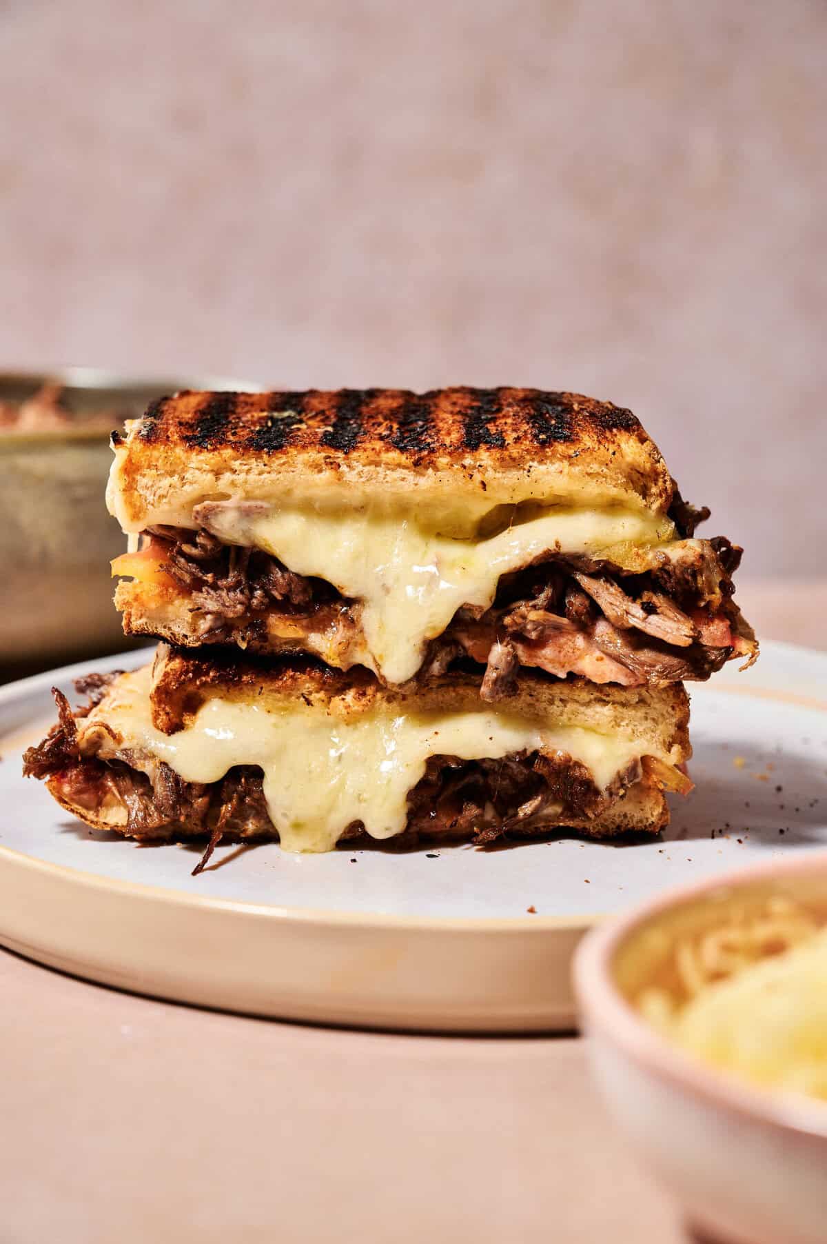 crowd friendly birria grilled cheese appetizer