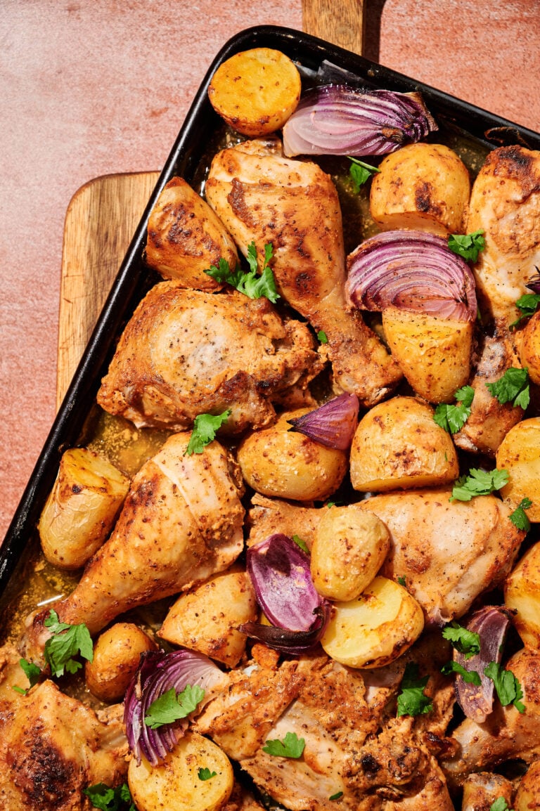 Easy Roasted Chicken Sheet Pan Dinner