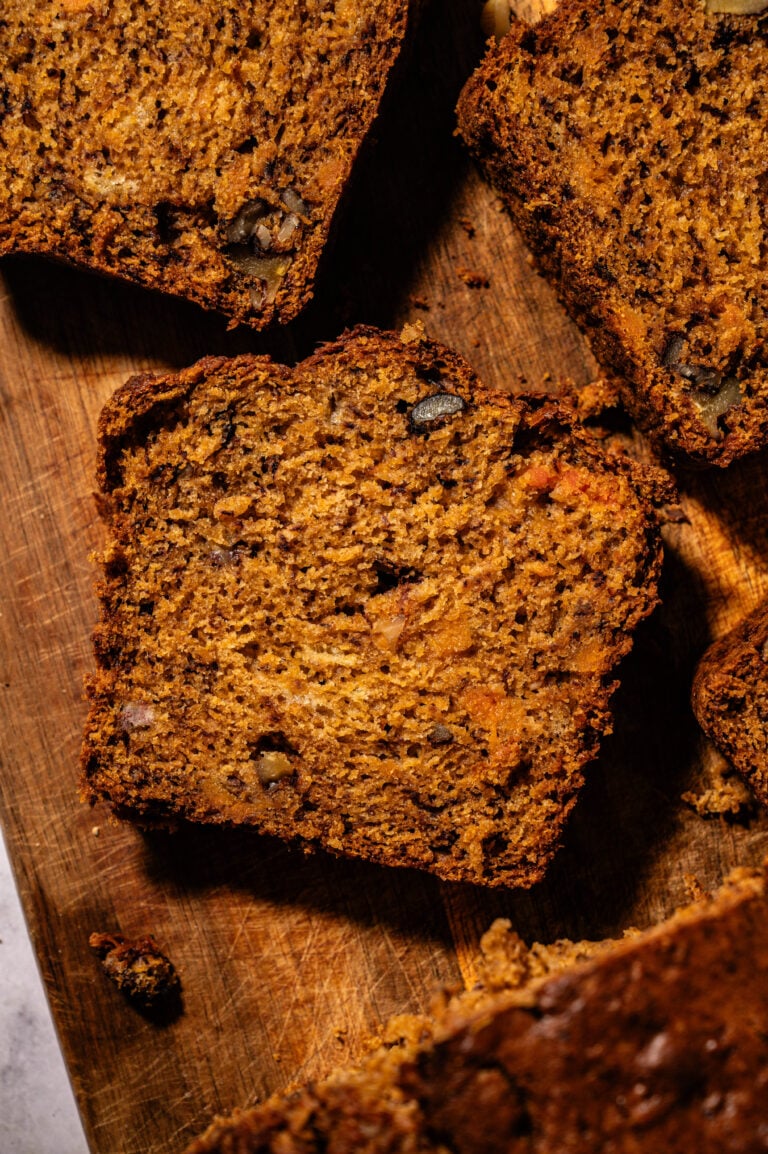 Sweet Potato Banana Nut Bread