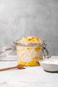 Mango Coconut Overnight Oats