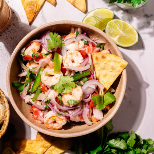 Shrimp Ceviche - Smiths In Bloom