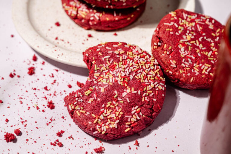 Beet Almond Cookies