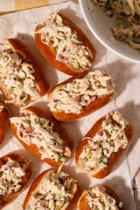 Peperoncini Chicken Salad Sandwiches