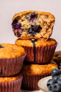 Banana Blueberry Muffins
